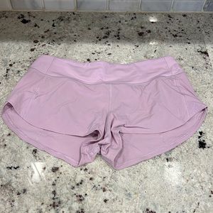 Lululemon Shorty Running Shorts in Lavender